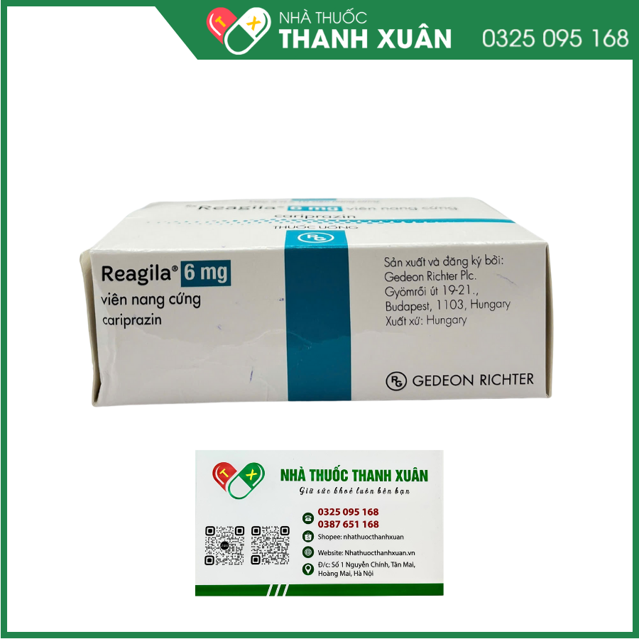 Reagila 6mg điều trị tâm thần phân liệt